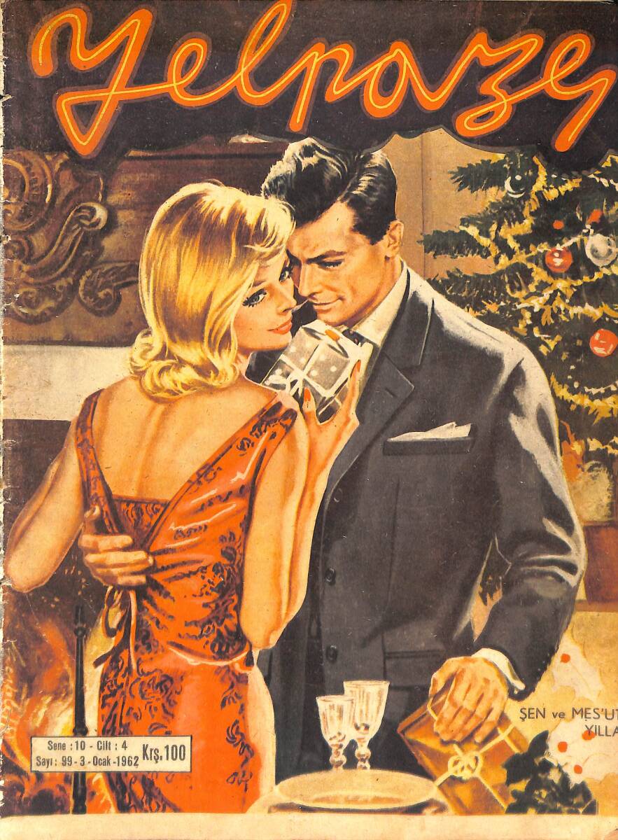 Yelpaze Dergisi 3 Ocak 1962 Sayı:99 -Erol Büyükburç - Metin Ersoy - Johnny Mathis - Dalida-Frankie Avalon - Türkan Şoray - Belgin Doruk - Anita Ekberg NDR87789 - 1