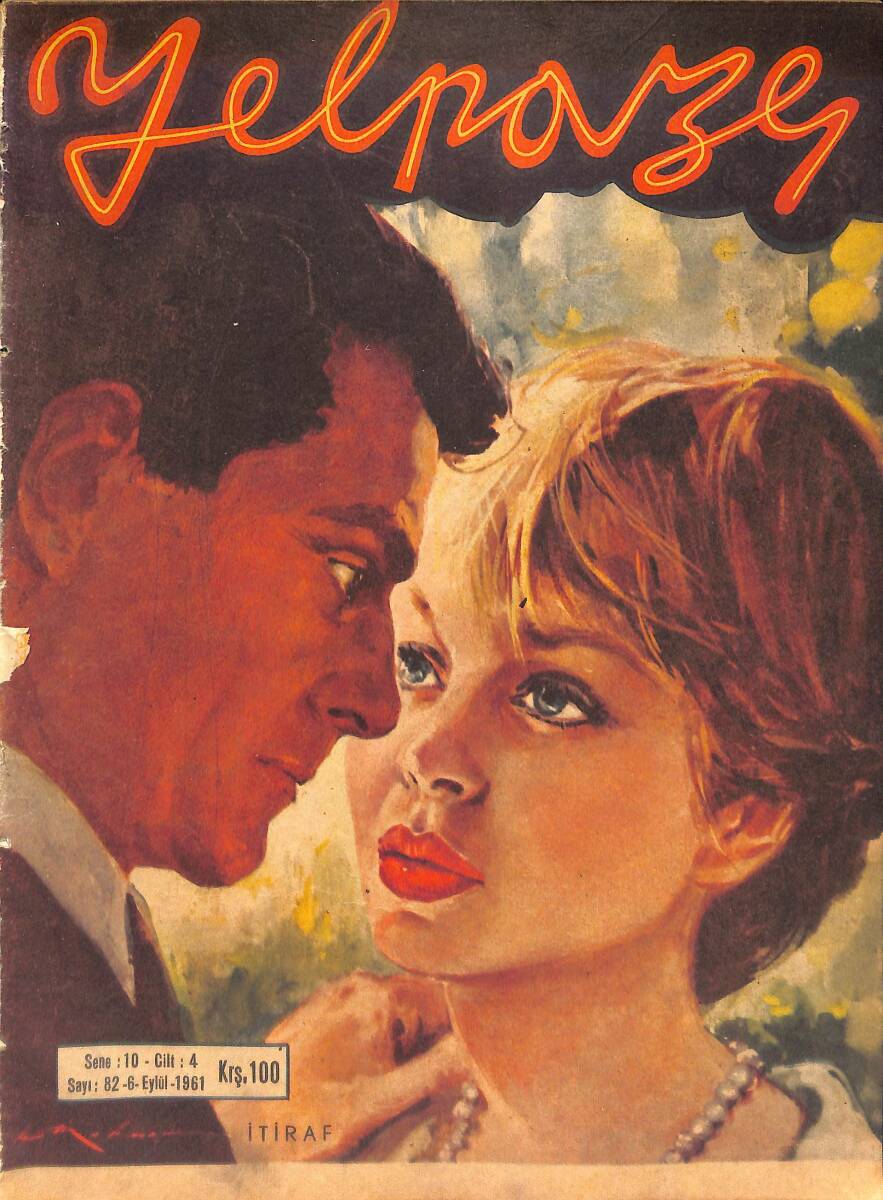 Yelpaze Dergisi 6 Eylül 1961 Sayı:82 - Muzaffer Tema - Kamran Yüce - Doris Day - Marlon Brando - Nigar Uluerer NDR87773 - 1