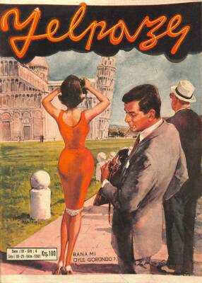 Yelpaze Dergisi Sayı 89-25 Ekim 1961 - Haftanın Portresi Müşfik Kenter - Sinema Dünyasının Bir Numaralı Kadın Yıldızı Ingrid Bergman DRG1109 - 1