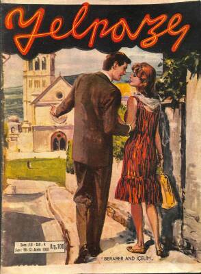 Yelpaze Dergisi Sayı 96-13 Aralık 1961 - Dünün Güzelleri * Rodolf Valenti - Gary Cooper - Ronald Colman - Robert Taylor - William Holden DRG1118 - 1