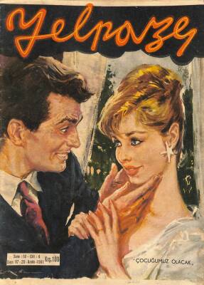 Yelpaze Dergisi Sayı 97-20 Aralık 1961 - Türkan Şoray Dikenli Gül de Orhan Günşirayla DRG1115 - 1