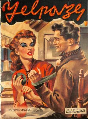 YELPAZE DERGİSİ SAYI187 11 Ocak 1956 - Anita Colby DRG1306 - 1
