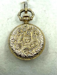 Yema Altın Kaplama Bayan Kolye Saati SAA062 #0.60 - 2