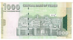 Yemen 1,000 Riyal 2006 ÇAÇil YKP5597 - 2