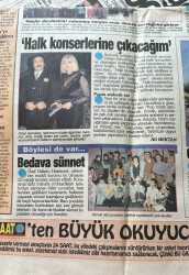 Yeni 24 Saat Gazetesi 24 Haziran 1996 - Orhan Gencebay Halk Konserlerine Çıkacağım GZ123115 - 2