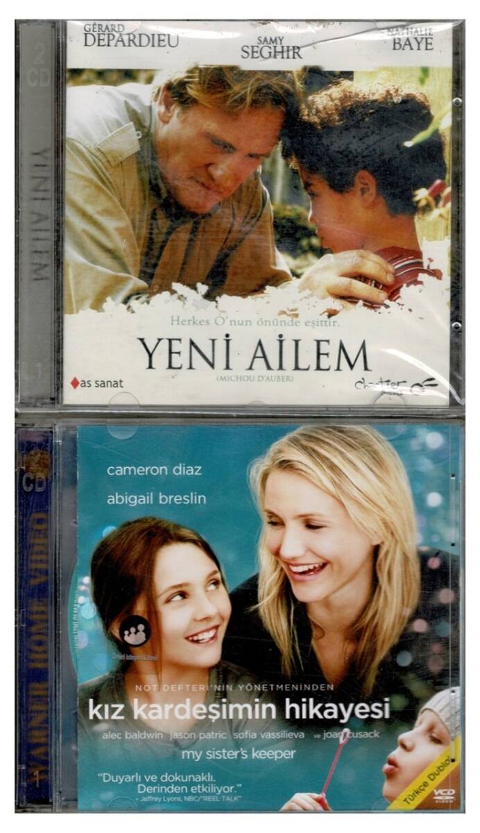 Yeni Ailem Kız Kardeşimin Hikayesi - 2 Adet VCD Film VCD871 - 1