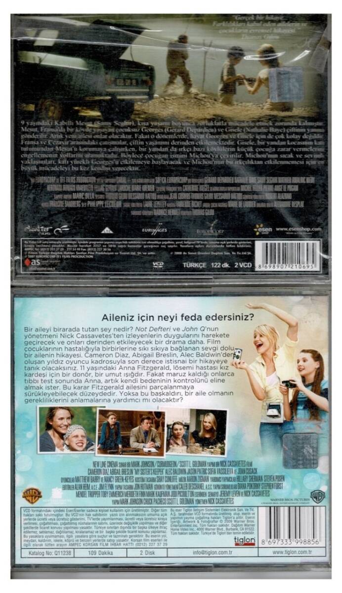 Yeni Ailem Kız Kardeşimin Hikayesi - 2 Adet VCD Film VCD871 - 2
