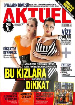 YENİ AKTÜEL Sayı241 14-27 Nisan 2011 - Didem Soydan Ve Beril Kayar , Keremcem KTP2679 - 1