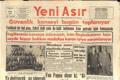 Yeni Asır Gazetesi 1 Ekim 1951 - Akdeniz Yetiştirme Merkezi Açılıyor GZ115543 - 1