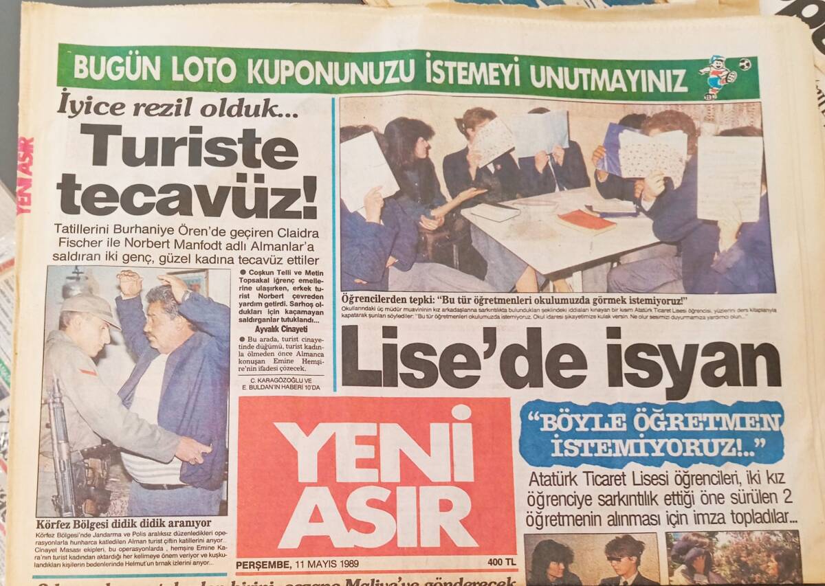 Yeni Asır Gazetesi 11 Mayıs 1989 - Millilerimiz Yanlış Oynadı, Kolay Rakibi Karşısında Mağlup Oldu GZ134782 - 1