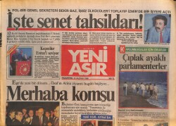 Yeni Asır Gazetesi 13 Haziran 1988 - BMW 5'ler Uçaktan Farksız - Baykal İçin Karar Günü GZ132055 - Gökçekoleksiyon