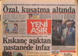 Yeni Asır Gazetesi 14 Haziran 1988 - Körfez'e Fatiha - Özal , Kuşatma Altında GZ132054 - Gökçekoleksiyon