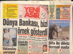 Yeni Asır Gazetesi 2 Eki 17 Haziran 1995 - Pamukkale'ye 20 Bilgisayar - Dünya Bankası Bizi Örnek Gösterdi GZ131596 - Gökçekoleksiyon