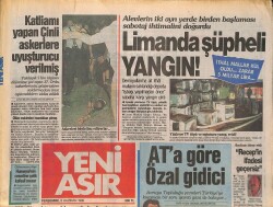 Yeni Asır Gazetesi 8 Haziran 1989 - Demirel'le Vuralhan Neler Konuştular ? - Fenerbahçe'nin İşi Zor GZ131608 - Gökçekoleksiyon