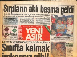 Yeni Asır Gazetesi 2 Eylül 1995 - Türkeş , Semra Özal'ı MHP'ye Kabul Etmedi - Alihan'ın Biletleri Kendi İçin GZ131589 - Gökçekoleksiyon