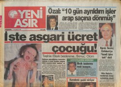 Yeni Asır Gazetesi 11 Haziran 1987 - Ramiz Sevinç Özfatura'ya Kendi İşine Bak Dedi GZ131602 - Gökçekoleksiyon