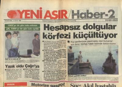 Yeni Asır Gazetesi 2 Ocak 1986 - Karaoğlan Çizgiroman, Tanju Okan, Orhan Akçakoca GZ122624 - 1