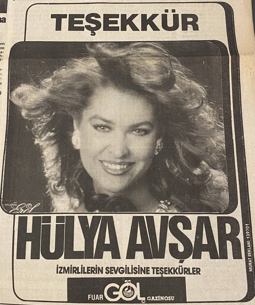 Yeni Asır Gazetesi 21 Eylül 1989 - İstanbul'da Seri Operasyonlar Düzenlendi Ama Barıştan Hala Haber Yok- Hülya Avşar, Bülent Ersoy, İbrahim Tatlıses GZ132277 - 2