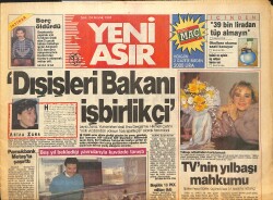 Yeni Asır Gazetesi 24 Aralık 1991 - Semra Özal'ın Protokol Ayıbı - Slovenya Ve Hırvatistan'ı Almanya Tanıdı GZ131600 - Gökçekoleksiyon