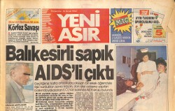 Yeni Asır Gazetesi 16 Ocak 1992 - Çakmur Ankara'ya Çağrıldı - Ali Çetinkaya'ya Estetik Müdahale GZ131591 - Gökçekoleksiyon