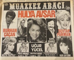 Yeni Asır Gazetesi 8 Eylül 1989 - Fuar Göl Gazino Afişi, Muazzez Abacı, Hülya Avşar - Çiftçi Gürledi - Yunan'ın Denize Dökülmesine 48 Saat Kaldı GZ132184 - 2