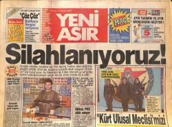 Yeni Asır Gazetesi 17 Ocak 1992 - Çakmur Direndi Uzlaşma Olmadı - Zana İle Dicle İstifa Ettiler GZ131586 - Gökçekoleksiyon
