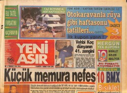 Yeni Asır Gazetesi 9 Temmuz 1991 - Baykal'ın Adaylığı İnönü'yü Mutlu Etti - Altınlarımıza Doping Gölgesi GZ132164 - 2