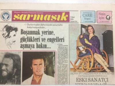 Yeni Asır Gazetesi Sarmaşık Eki 7 Mart 1979 - Gül Taner,Eski Sanatçı Yeni Modacı GZ50210 - 1