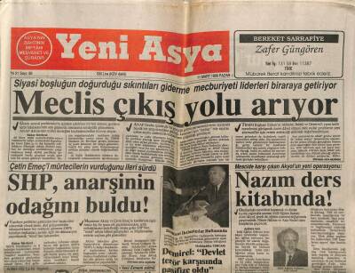 Yeni Asya Gazetesi 1 Mart 1990 - Nazım Hikmet Ders Kitaplarında GZ104277 - 1