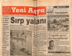 Yeni Asya Gazetesi 11 Ağustos 1992 - Diyarbakırda Yeşil Kart Sevinci GZ62993 - 2