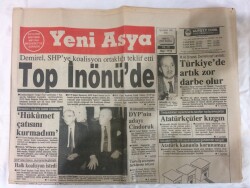 Yeni Asya Gazetesi 12 Kasım 1991 - Yugoslavyada İç Savaş Kızıştı GZ72934 - 1