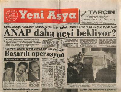 Yeni Asya Gazetesi 12 Mart 1990 - Avrupayı İslam Korkusu Sardı GZ104384 - 1