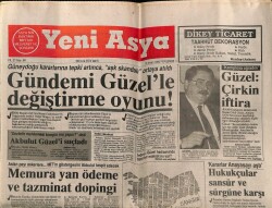 Yeni Asya Gazetesi 12 Nisan 1990 - ABDde Siyah Müslümanlar Cemiyetin Emniyet Sibobu GZ61497 - 1