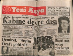 Yeni Asya Gazetesi 13 Mayıs 1990 - Büyük Maç Öncesi Yine Kavga GZ61491 - 1