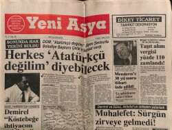 Yeni Asya Gazetesi 13 Nisan 1990 - Menderese 30 Yıl Sonra itibarı İade Edildi GZ61498 - 1