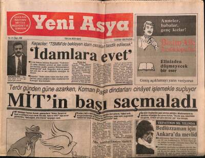 Yeni Asya Gazetesi 14 Ekim 1990 - Doğum Günü Hediyesi GZ55574 - 1