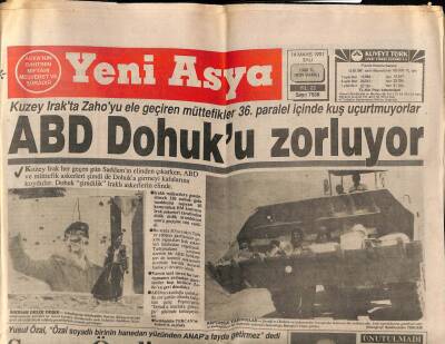 Yeni Asya Gazetesi 14 Mayıs 1991 - Bediüzzaman İzdihamı GZ80782 - 1