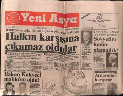 Yeni Asya Gazetesi 15 Aralık 1990 - Doğum Günü Hediyesi GZ55567 - 1