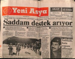 Yeni Asya Gazetesi 16 Ağustos 1990 - Saddam Destek Arıyor GZ62971 - 2