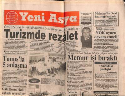 Yeni Asya Gazetesi 16 Temmuz 1992 - Doğum Günü Hediyesi GZ56090 - 1