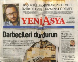 Yeni Asya Gazetesi 19 Ağustos 2013 - Darbecileri Durdurun GZ101343 - 2