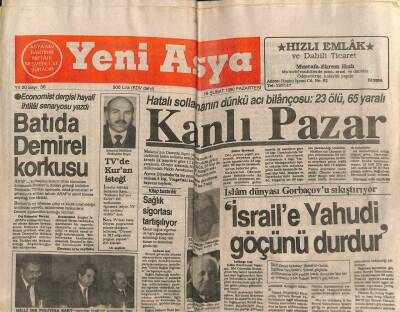Yeni Asya Gazetesi 19 Şubat 1990 - İslam Dünyası Gorbaçovu Sıkıştırıyor GZ104344 - 1