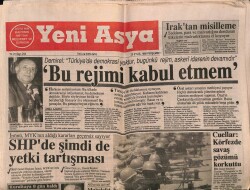 Yeni Asya Gazetesi 20 Eylül 1990 - Cuellar Körfezde Savaş Gözümü Korkuttu GZ62983 - 2