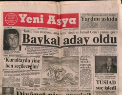 Yeni Asya Gazetesi 22 Eylül 1990 - Körfezde Irakı Kuşatma Planı GZ62989 - 1