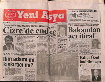 Yeni Asya Gazetesi 22 Mart 1990 - Doğum Günü Hediyesi GZ55554 - 1