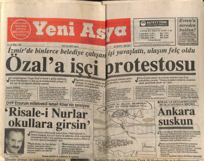 Yeni Asya Gazetesi 22 Mayıs 1990 - Risale-i Nurlar Okullara Girsin GZ104306 - 1