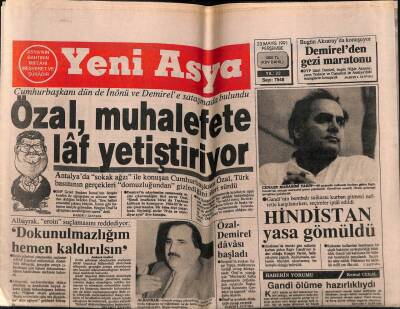 Yeni Asya Gazetesi 23 Mayıs 1991 - Doğum Günü Hediyesi GZ56101 - 1