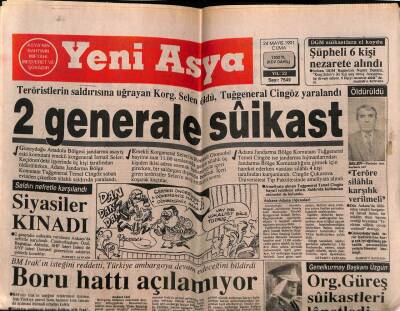 Yeni Asya Gazetesi 24 Mayıs 1991 - Doğum Günü Hediyesi GZ56095 - 1