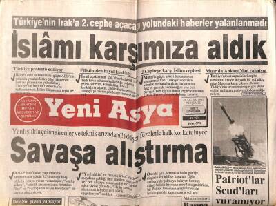 Yeni Asya Gazetesi 24 Ocak 1991 - Doğum Günü Hediyesi GZ55578 - 1