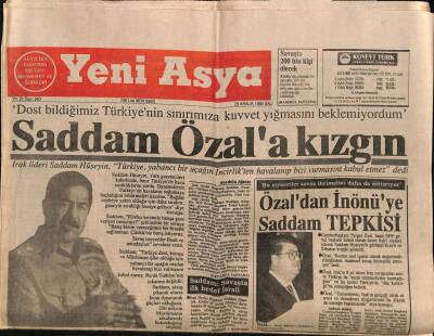 Yeni Asya Gazetesi 25 Aralık 1990 - İTO Başkanı İstifa Etti ! GZ87414 - 1